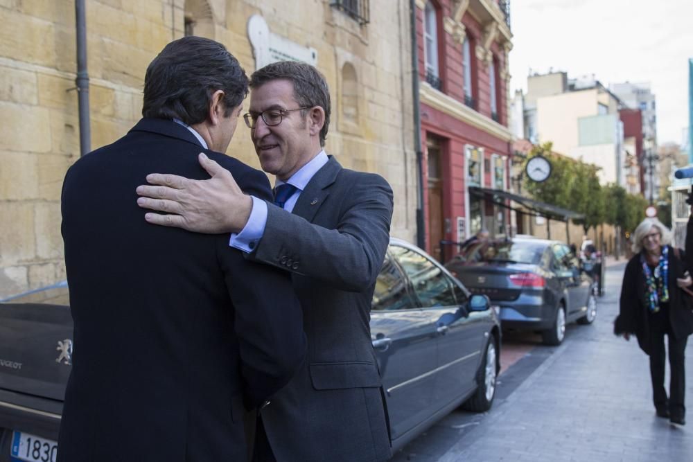 Reunión de presidentes en Oviedo