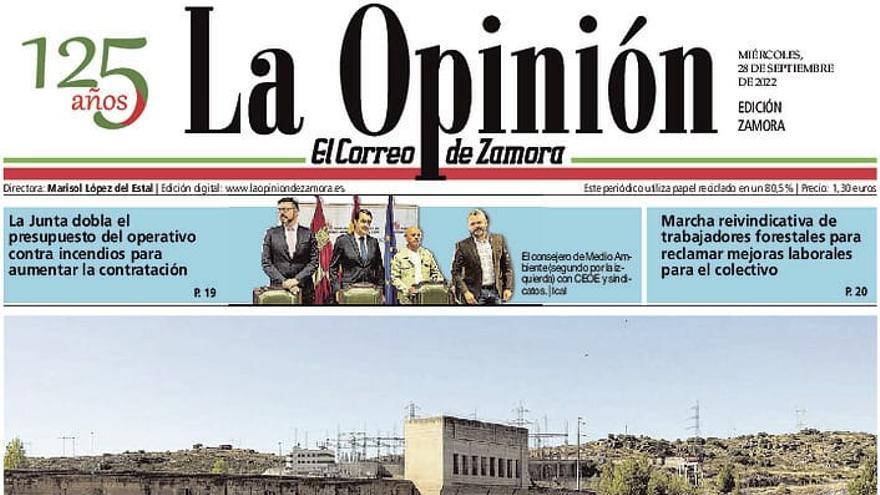 Los titulares del miércoles en Zamora