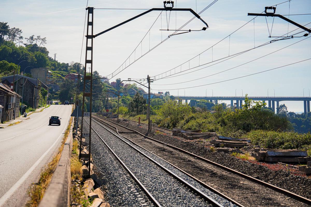 El avance de las obras del Corredor Atlántico cortan el acceso en ferrocarril a Vigo desde el martes