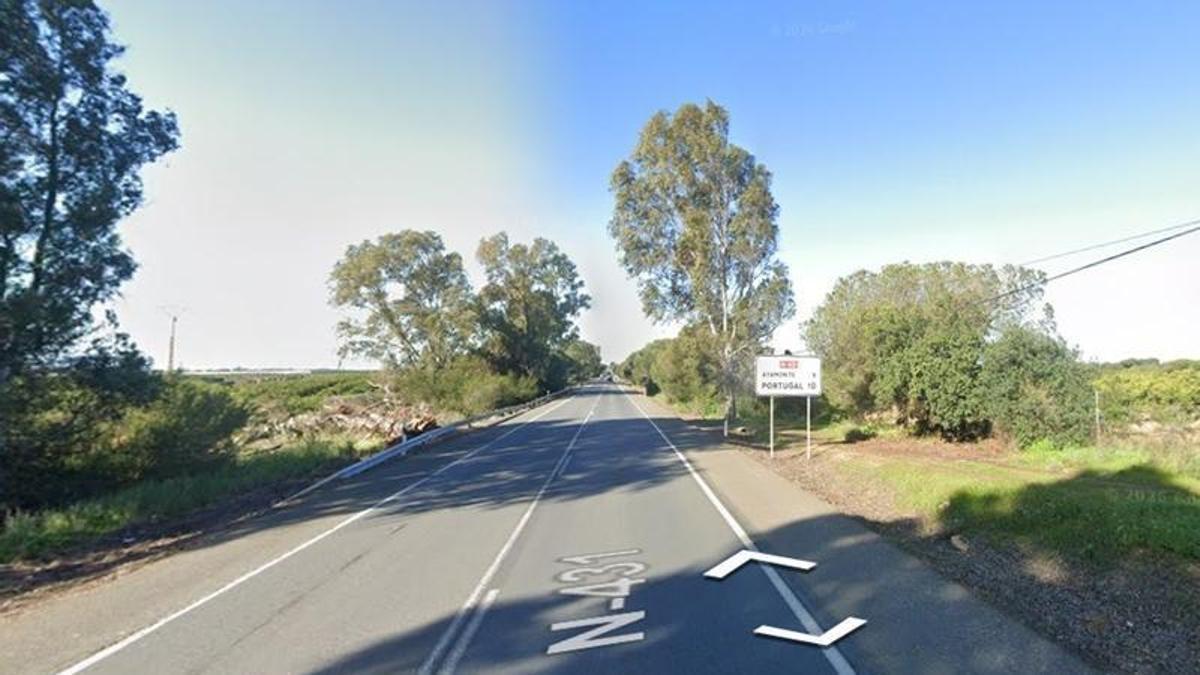 El accidente tiene lugar a la altura de Isla Cristina