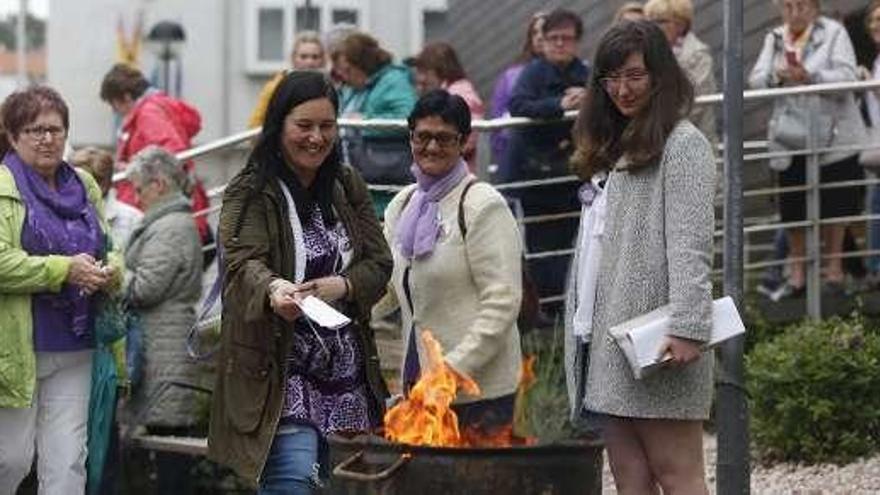 Las mujeres se hacen oír en Luanco