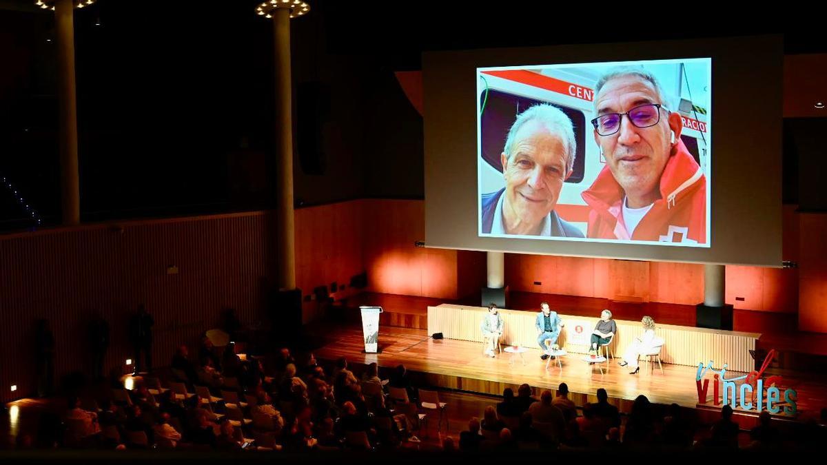 Acto de homenaje 'Vida de vincles' para Enric Morist, presidente de la  Taula del Tercer Sector fallecido el pasado mes de mayo.