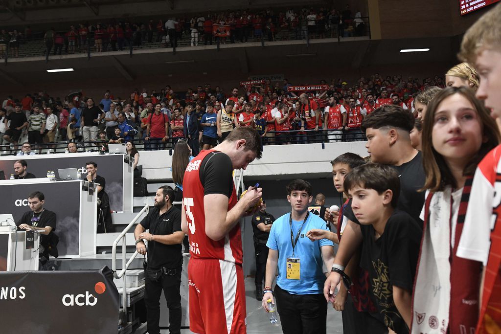 Todas las imágenes de la semifinal de la Supecopa entre el UCAM Murcia y el Unicaja