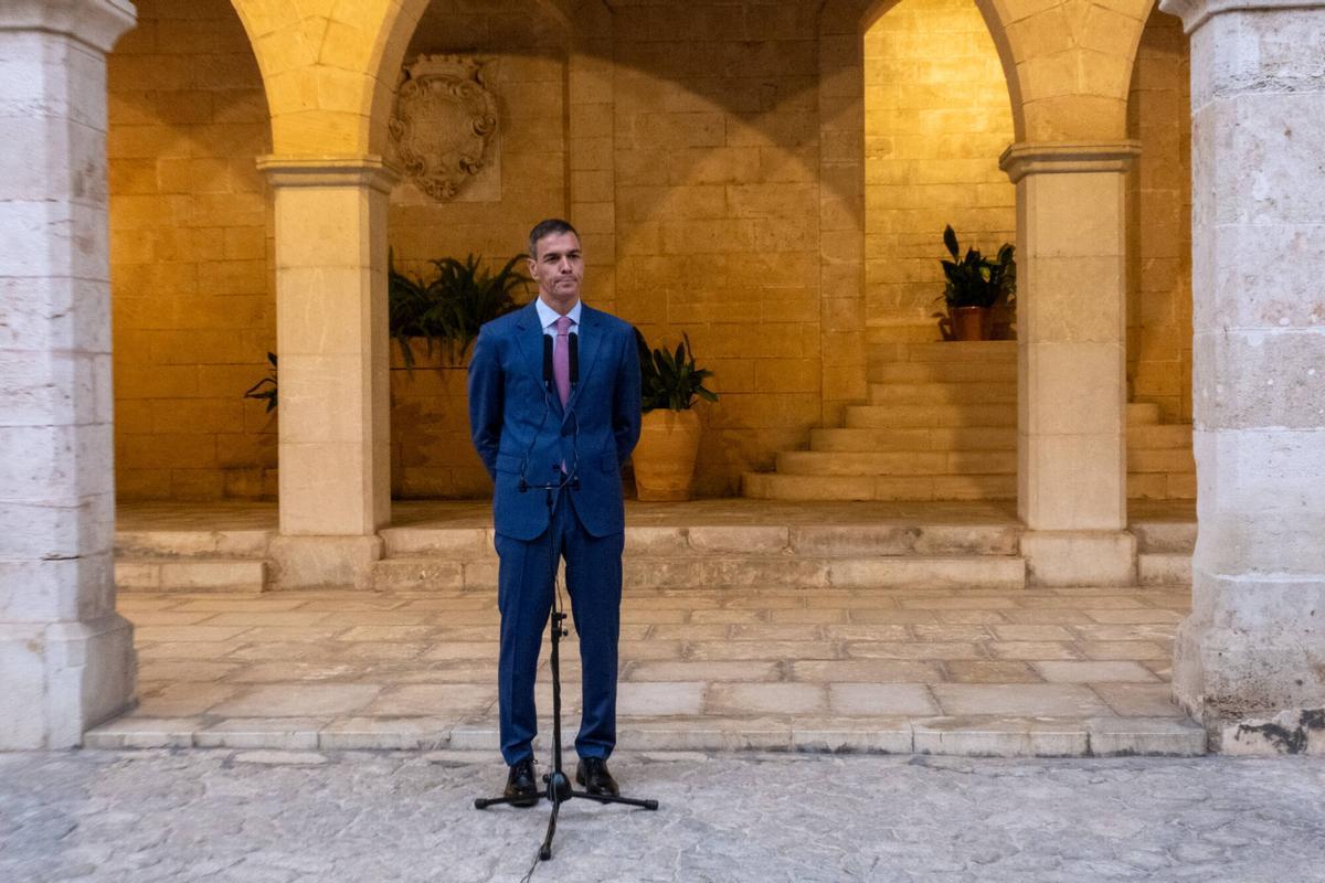 El presidente del gobierno Pedro Sánchez El presidente del gobierno Pedro Sánchez