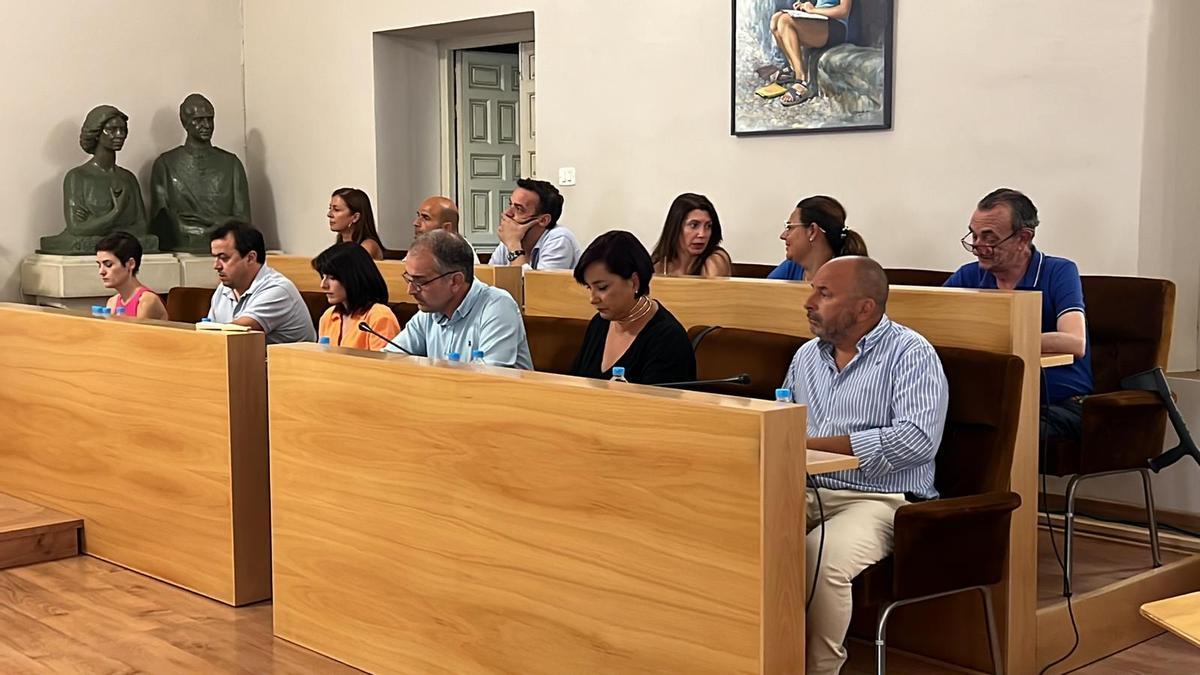Sesión plenaria del mes de julio en el Ayuntamiento de Almendralejo