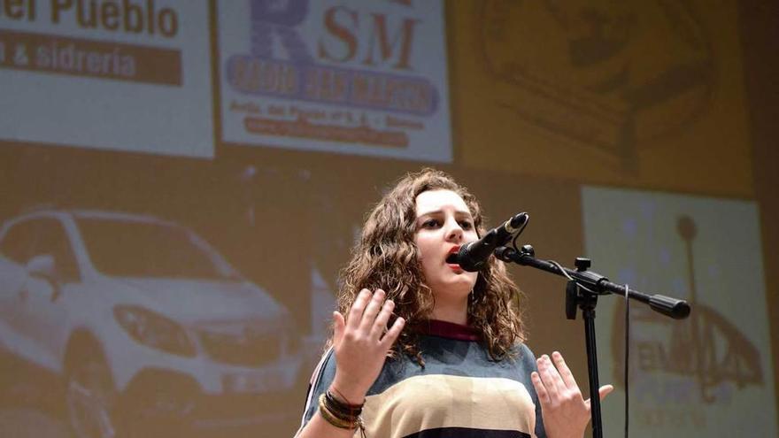 Alicia Villanueva, en la gala del pasado viernes.