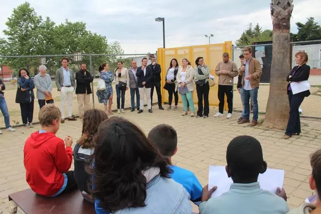 Nou candidatures de Figueres es comprometen a construir l'escola Carme Guasch on és ara