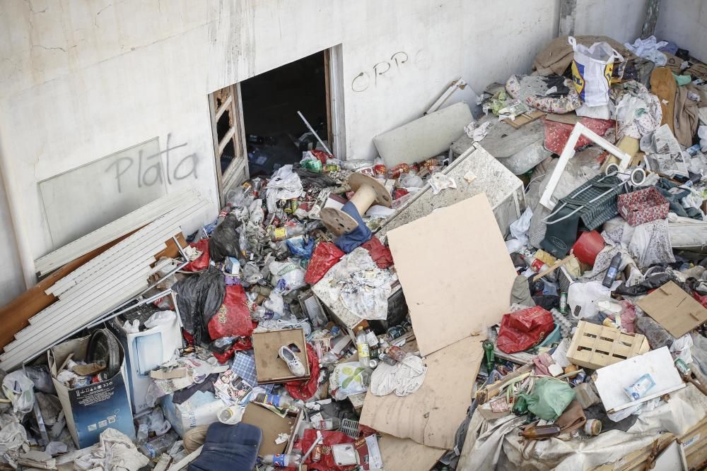 Edificio okupa en Alicante