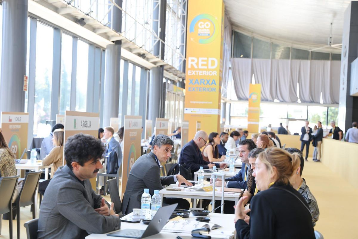 Reuniones entre empreas e importadores n el congreso Go Global.
