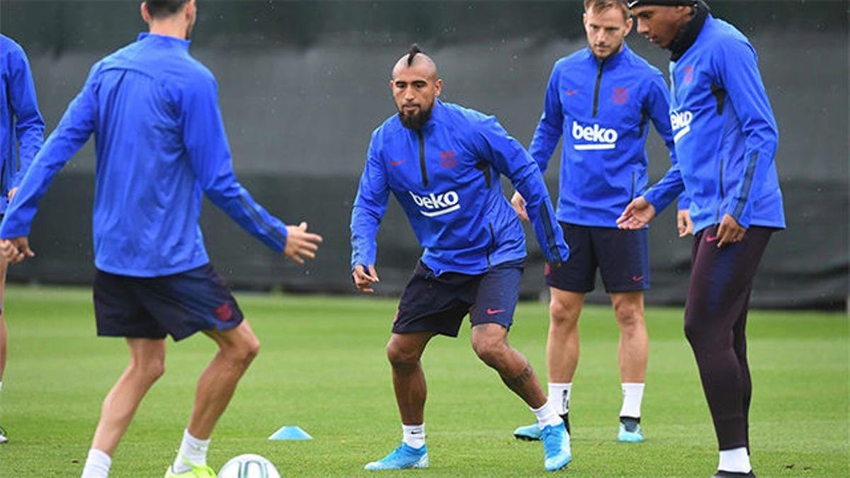 Semedo, Griezmann, Lenglet y Arthur se reincorporan a los entrenamientos del Barça