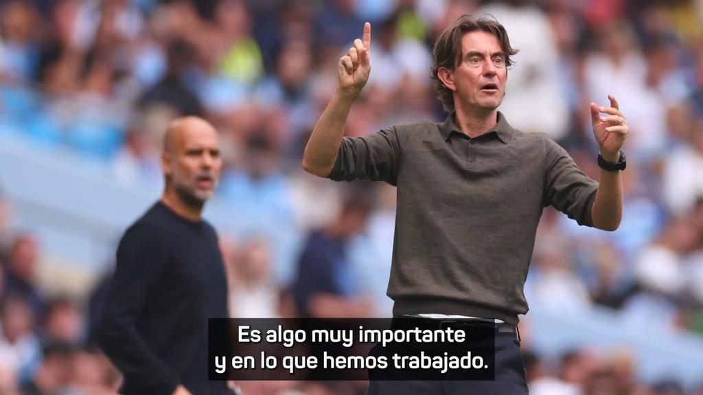 Thomas Frank: "Hemos hecho un partido excepcional"