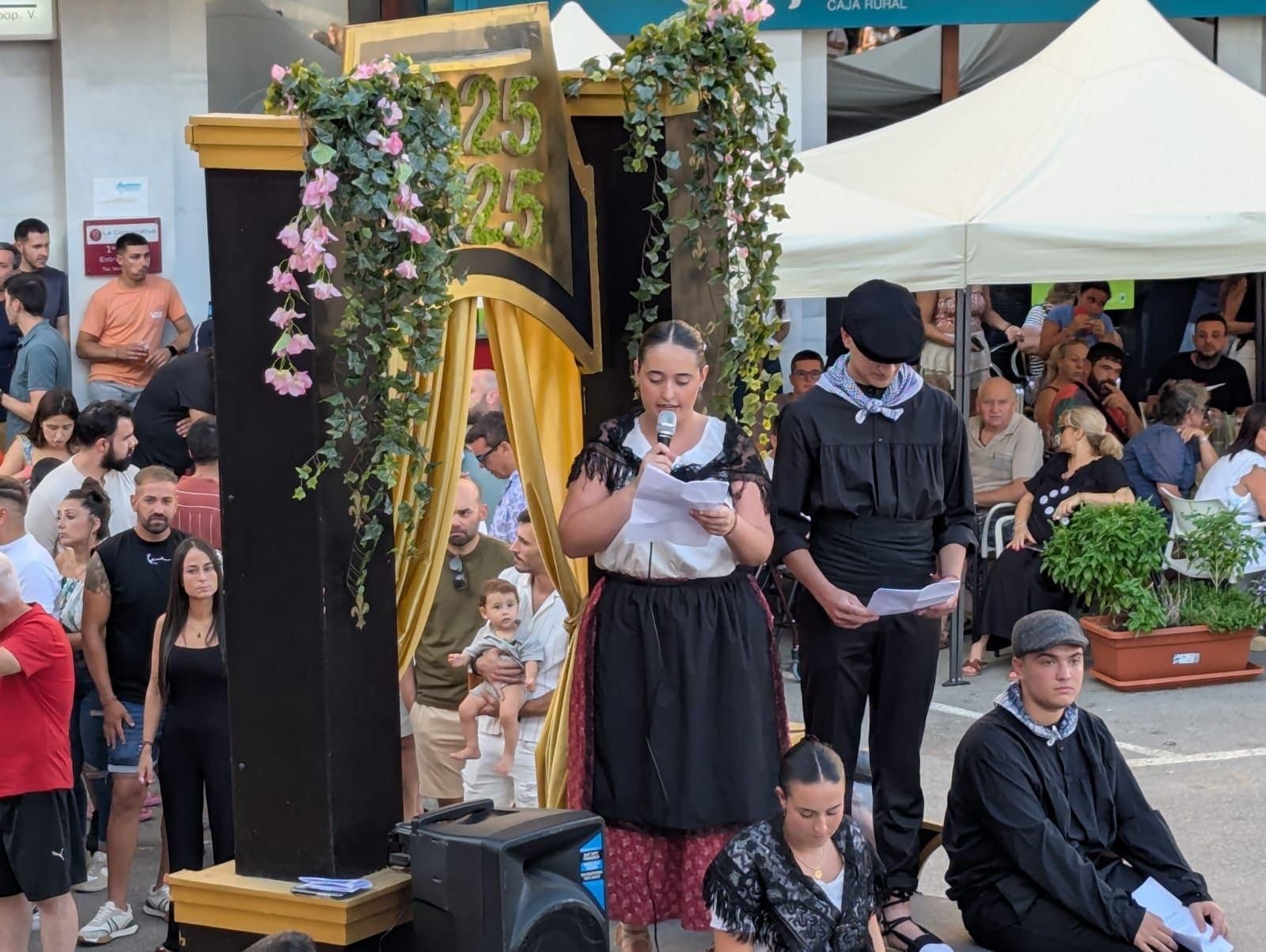 Un participatiu pregó marca l’inici de les Festes de l'Aigua a Cabanes