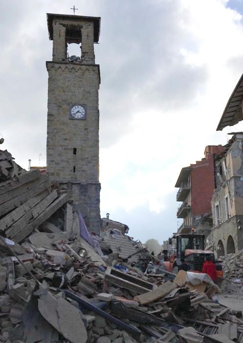 Terremoto en el centro de Italia