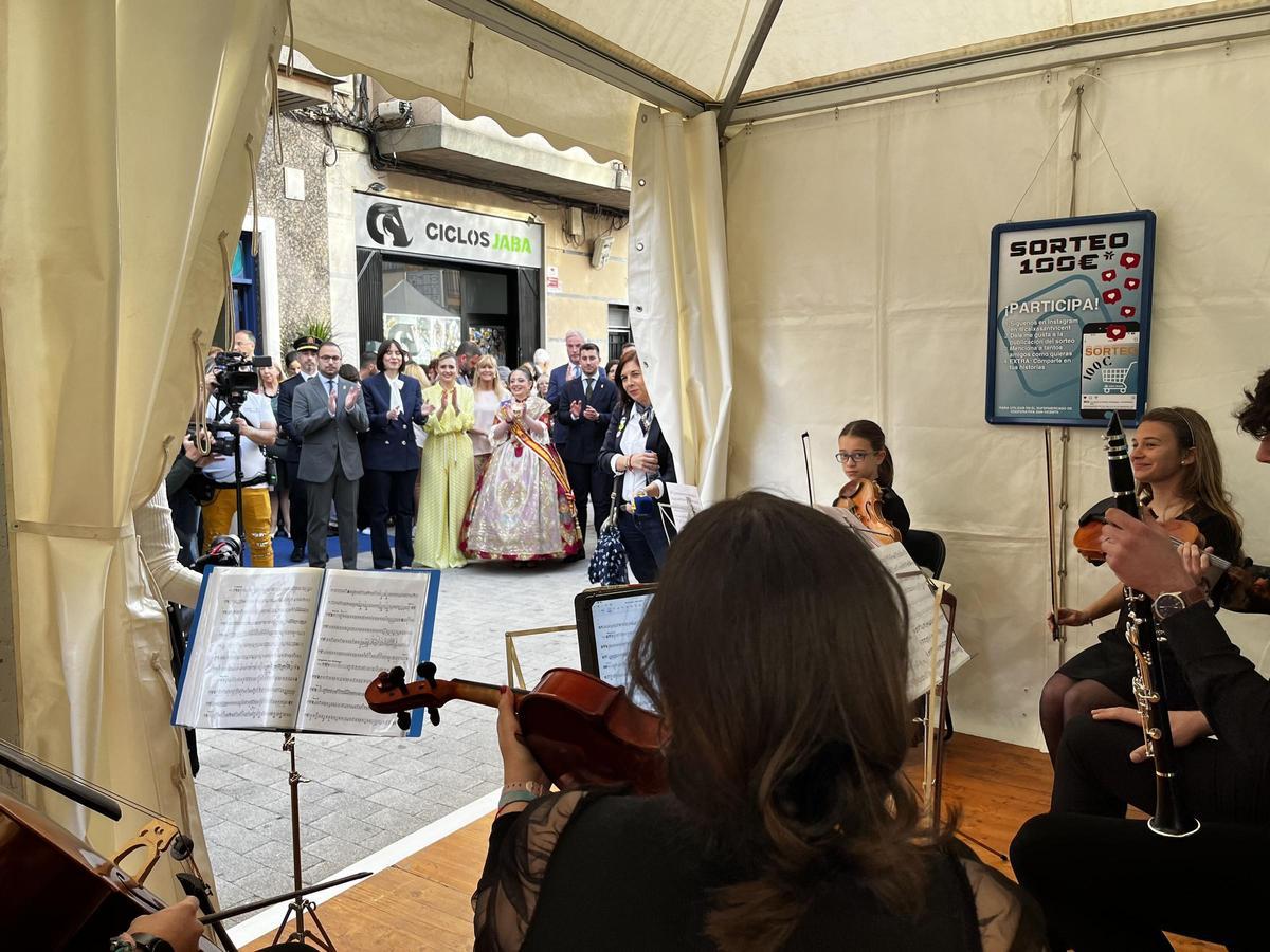El acto también ha contado con su momento musical.