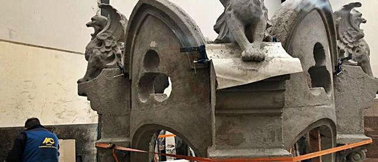 La cúpula de San Juan el Real, lista para volver a lucir en lo alto de la basílica