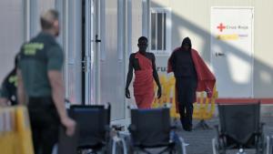 Migrantes llegados este martes a El Hierro