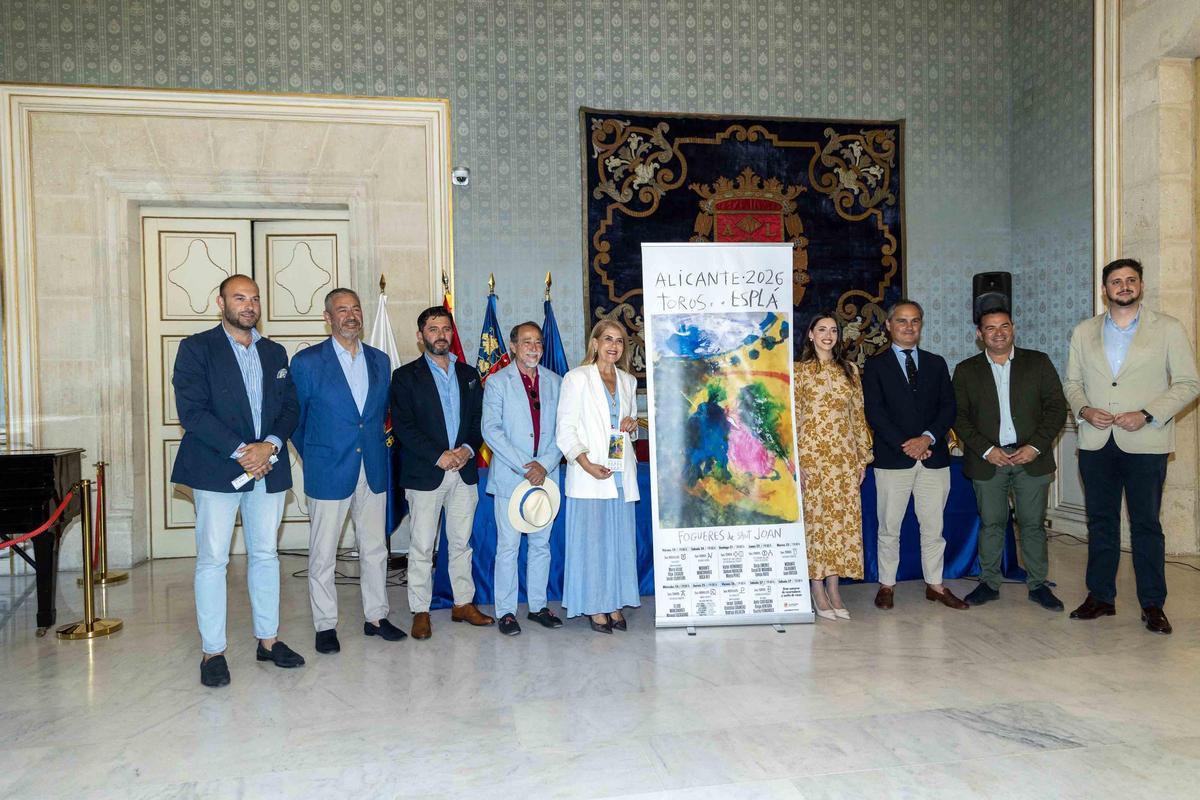 Alicante presenta un histórico cartel taurino para las Hogueras 2026