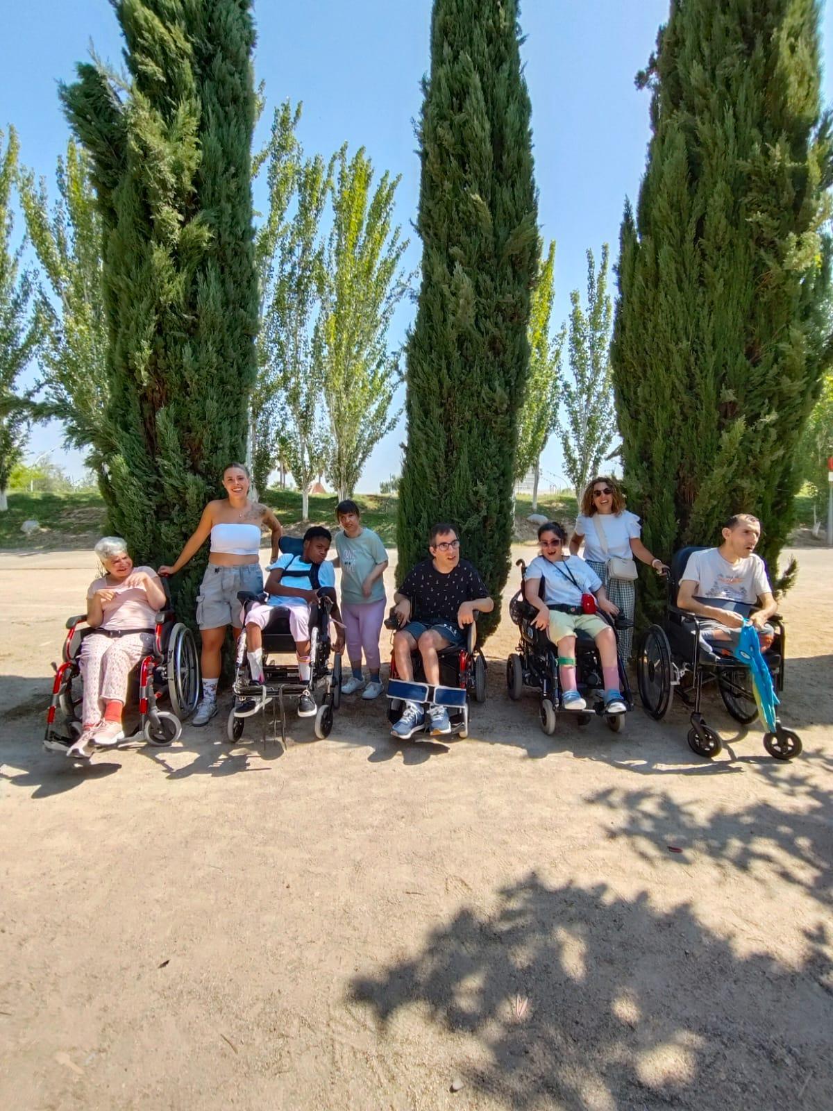 Miembros de la fundación Aspace Zaragoza