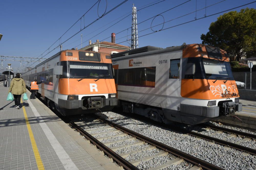 Els trens de Renfe tornen a circular entre Manresa