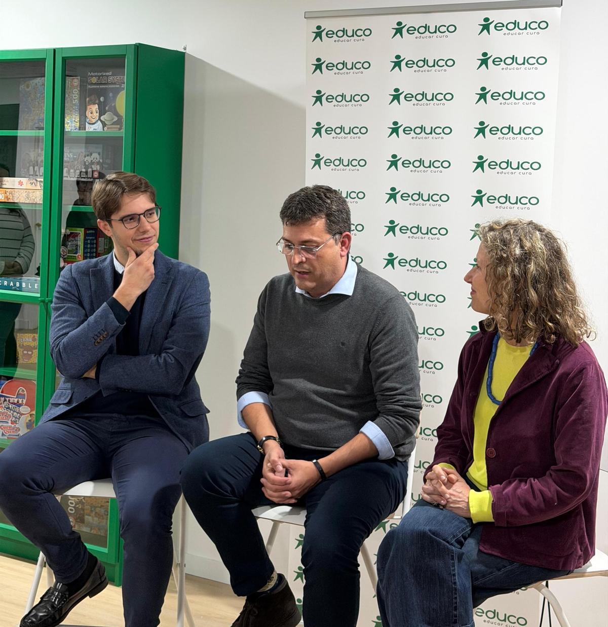 Acto de inauguración del Espacio Educo Orba, un nuevo recurso ubicado en el Parque Alcosa.
