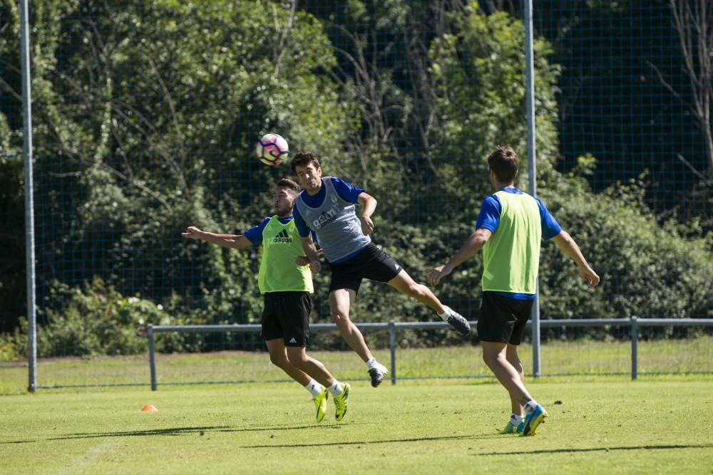 Entrenamiento del Real Oviedo