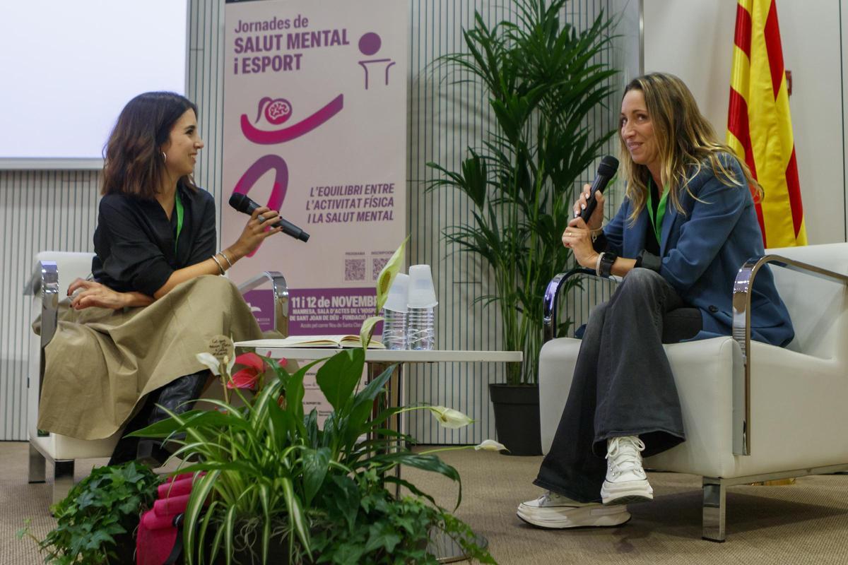 MANRESA . ALTHAIA . JORNADES SALUT MENTAI ESPORT .XESCO ESPAR . GEMMA MENGUAL . LAURA ROSEL . LORENA MEDINA . J A GUTIERREZ