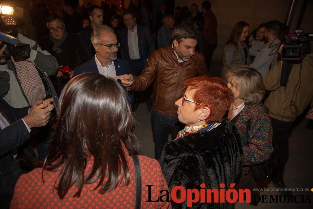 Presentación candidatura PSOE en Caravaca