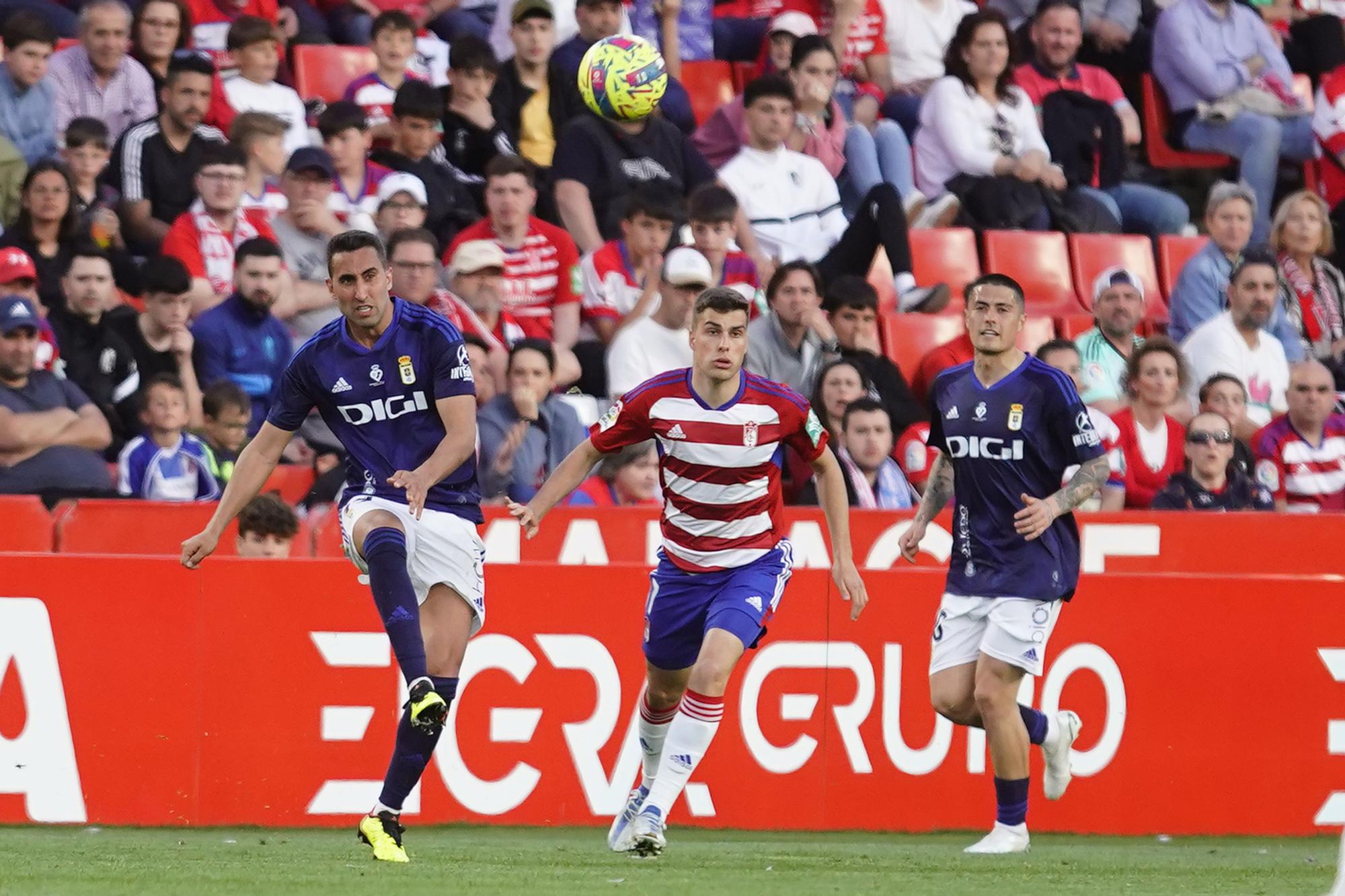 En imágenes: así fue la derrota del Real Oviedo en Granada