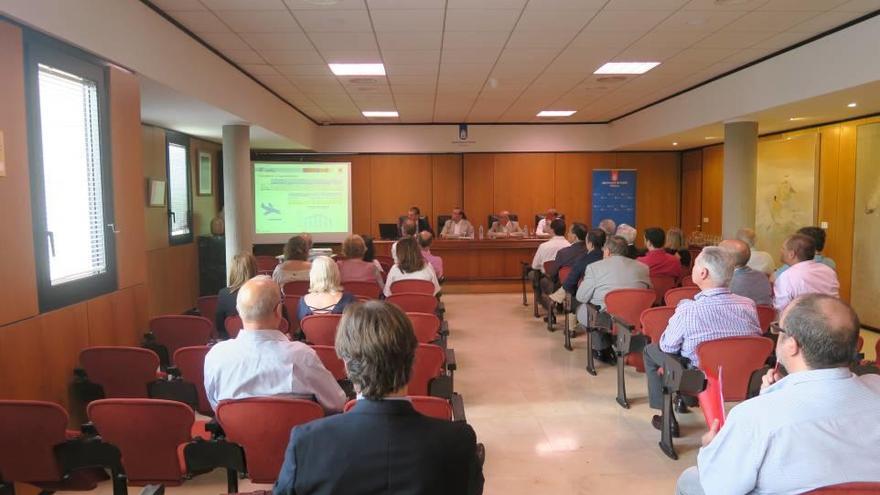 Ruiz de Lera asistió ayer al primer Foro de Turismo de Calvià, que reunió a representantes del sector.