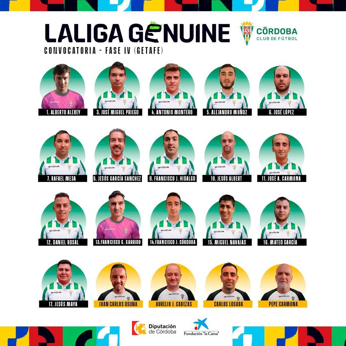 Convocatoria Córdoba CF Genuine