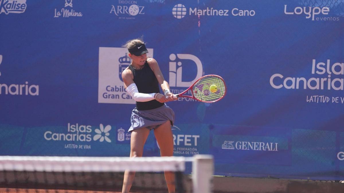Gabriela Paun arranca con victoria el ITF W100 Disa Gran Canaria-Maspalomas de tenis