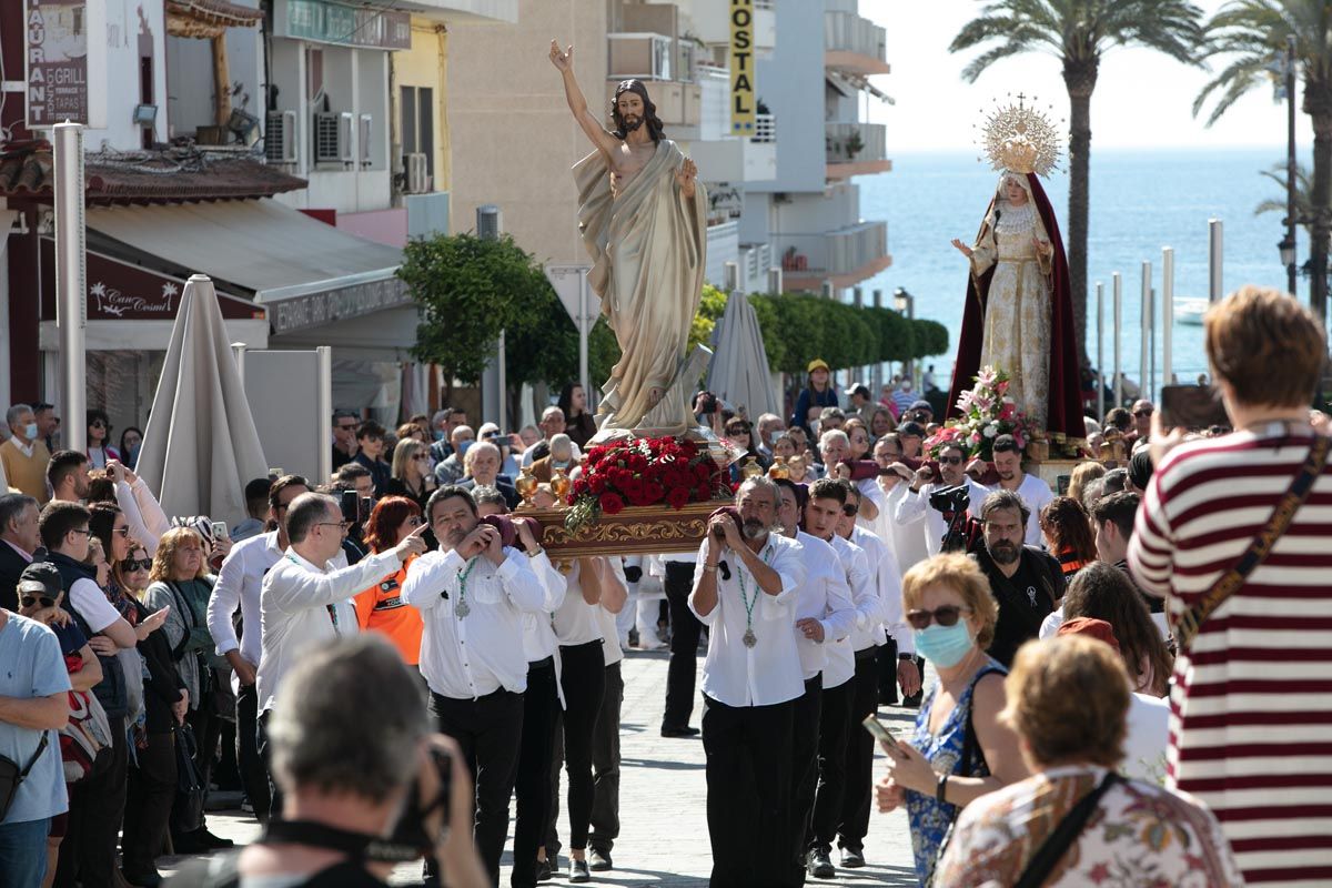 Semana Santa de Ibiza: Santo Encuentro en Santa Eulària en el Domingo de Pascua