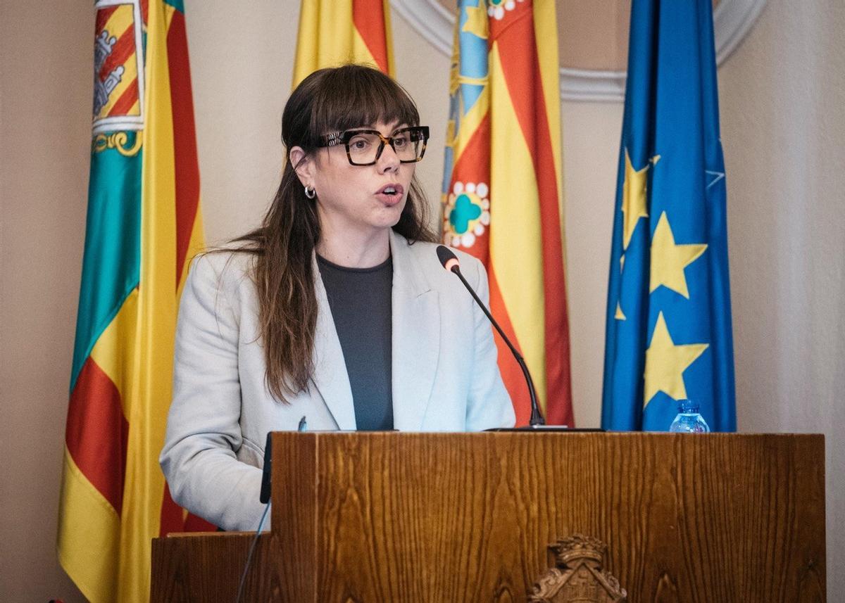 Vera Bou es concejala de Compromís en el Ayuntamiento de Castelló.