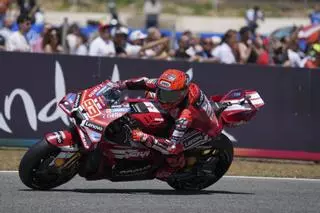 ¡Márquez, el más rápido en la primera sesión en Hungría!