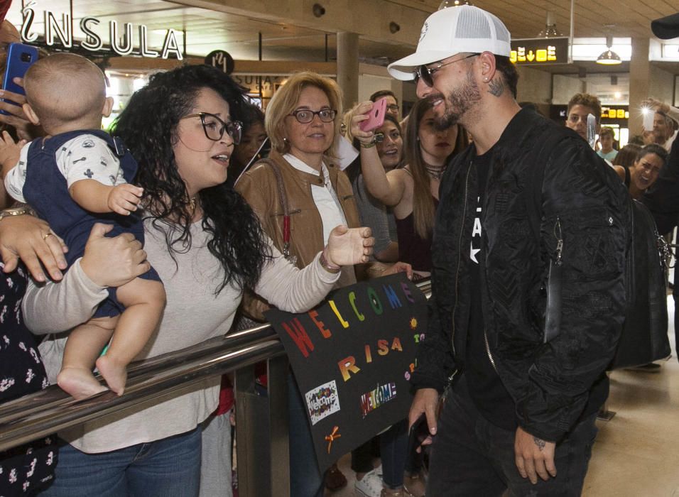 Maluma llega a Tenerife