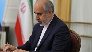 El portavoz del Ministerio de Exteriores iraní, Naser Kanani.