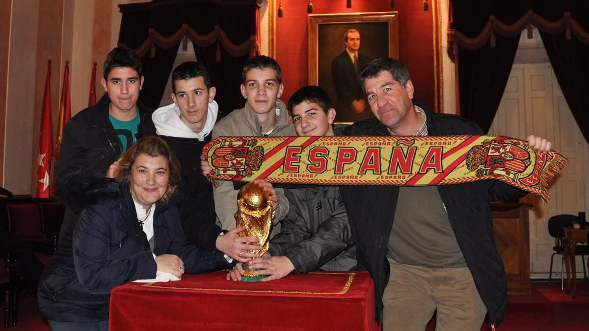 Así celebró Alcalá de Henares el Primer Mundial de Fútbol de España en 2010