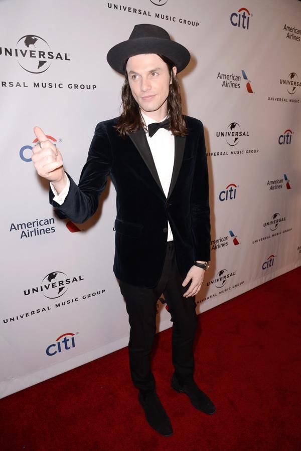 James Bay en la fiesta Universal Music Group tras los Grammy