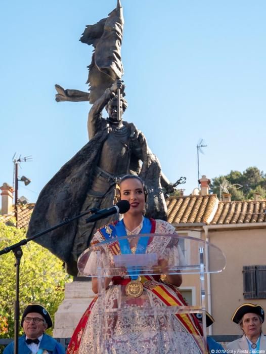 Las Fallas se exhiben en el Festival sol y Fiesta de Leucate (Francia)