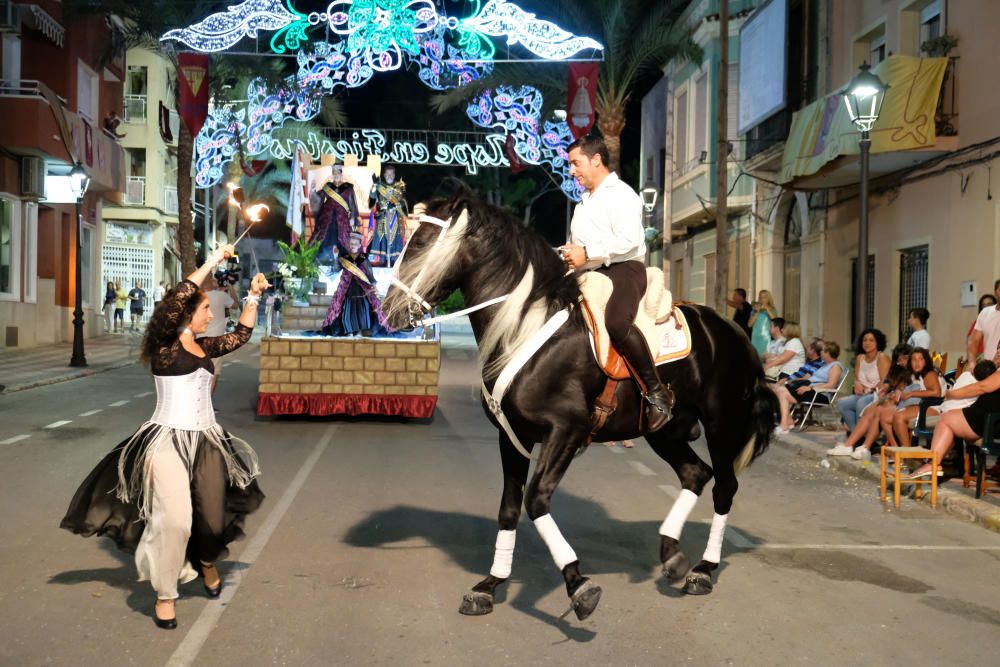 Entrada Cristiana en los Moros y Cristianos de Aspe