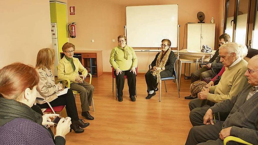 Una actividad desarrollada en la sede de Feafes Zamora