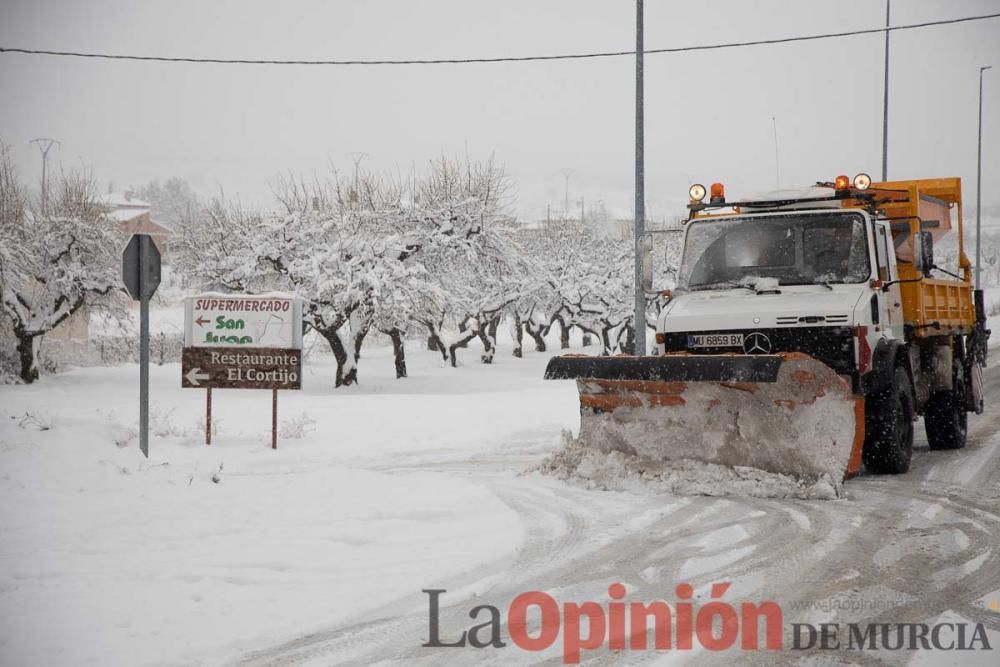 Nieve en el Noroeste de la Región