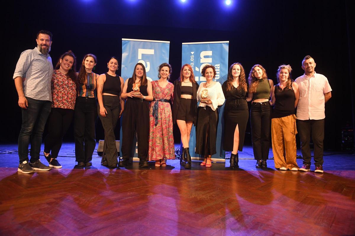 XXII Premios Opinión da Música de Raíz: as imaxes da gala, con Leilía e Tanxugueiras galardonadas