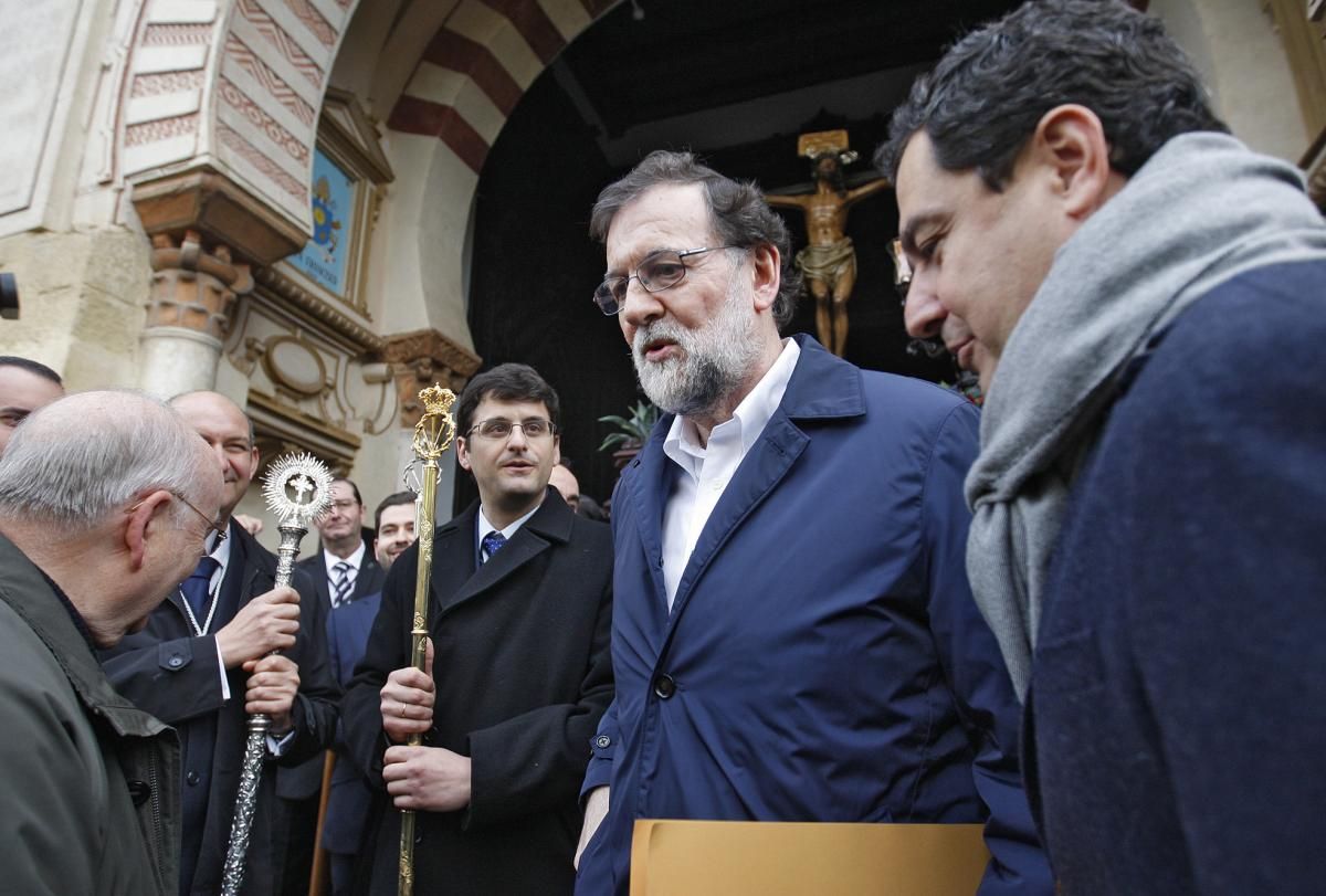 El paseo de Rajoy por el centro histórico de Córdoba