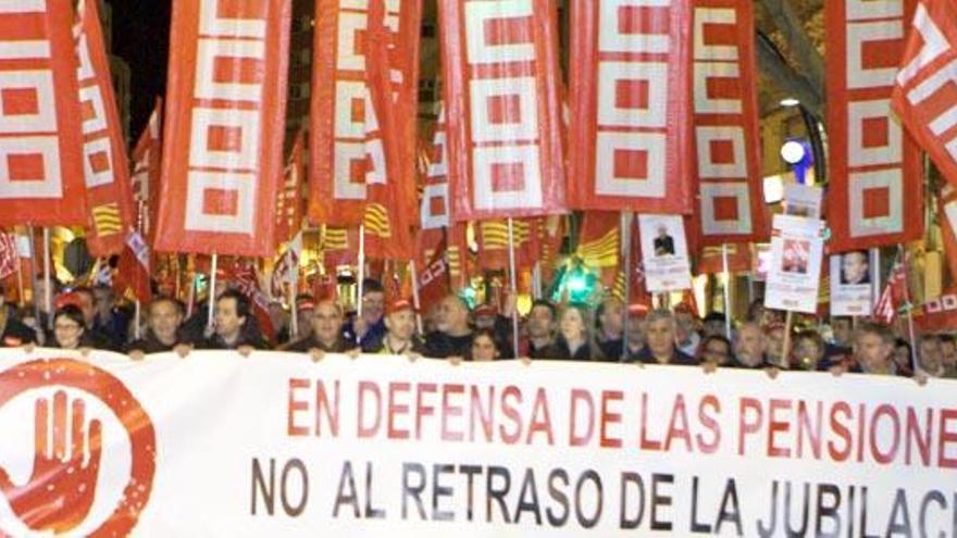La manifestación de Zaragoza.