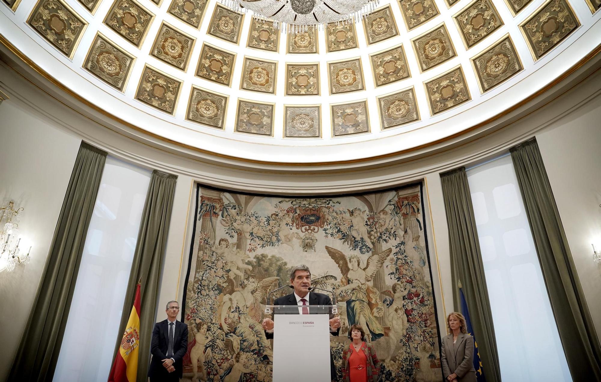 Toma de posesión de José Luis Escrivá como Gobernador del Banco de España