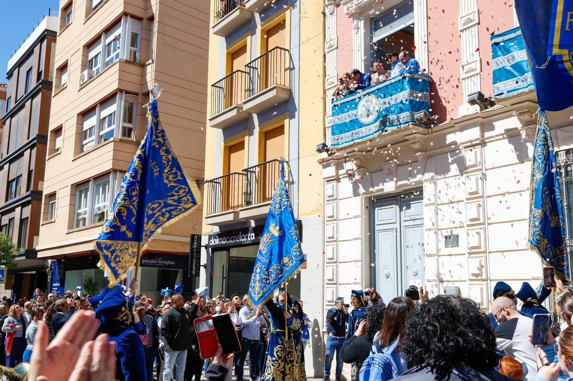 Inauguración del Paso Azul de Lorca