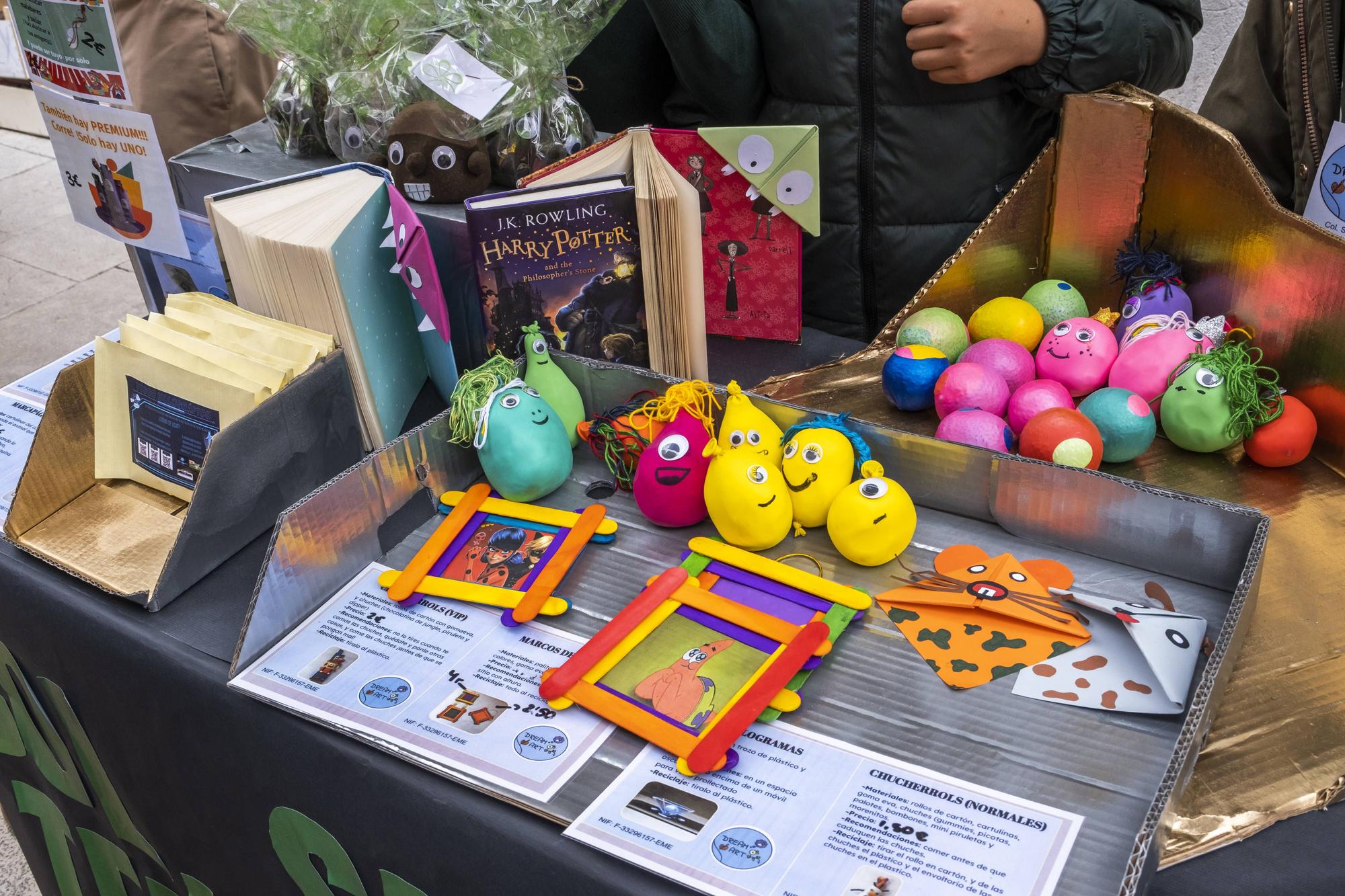 En imágenes: Mercados de Cooperativas y Asociaciones Educativas Asturianas en el Fontán