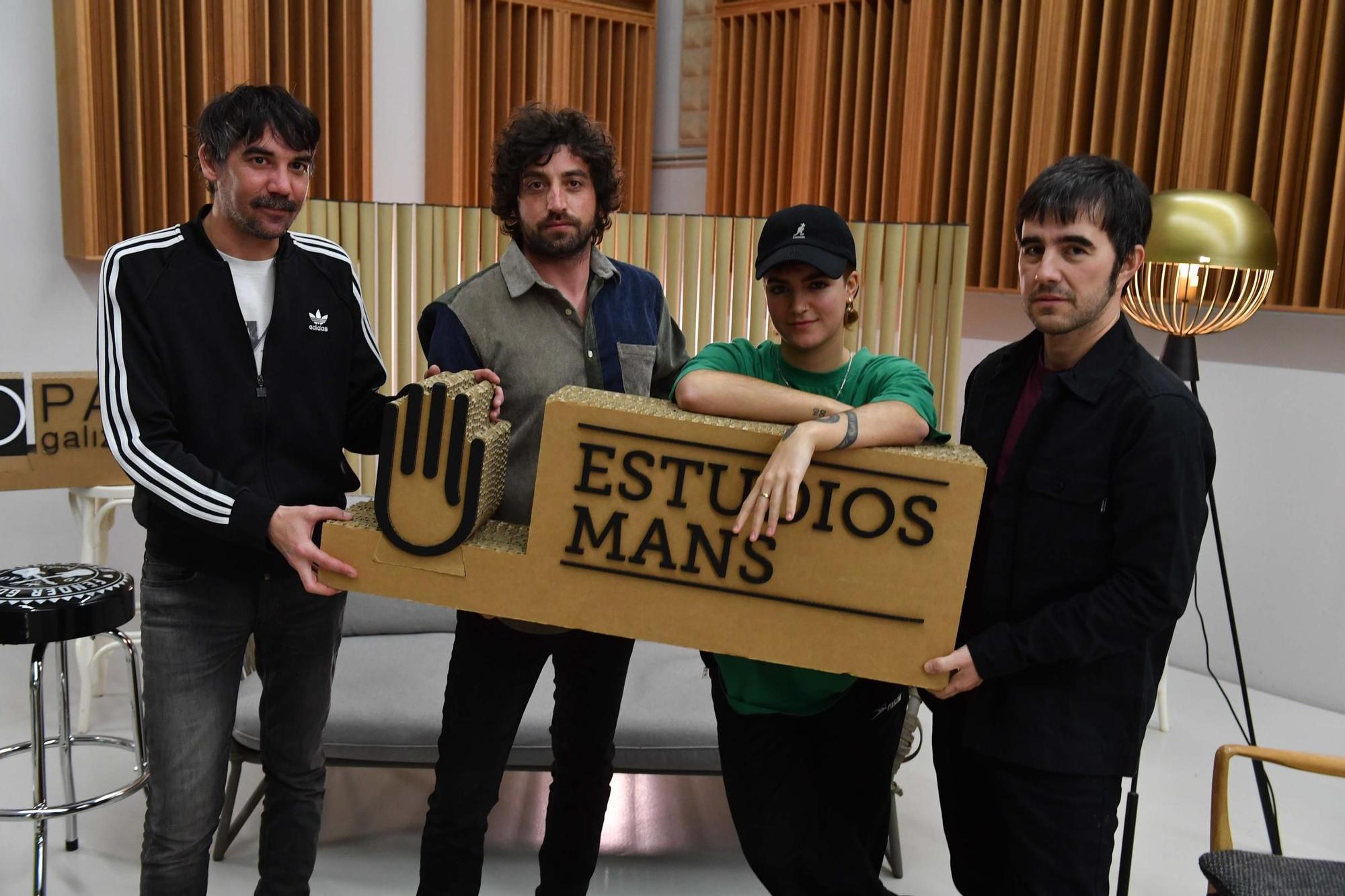 Lory Meyers y Kora graban juntos en A Coruña con Estudios Mans