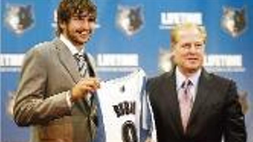 Ricky Rubio: &quot;Sóc conscient que l&#039;adaptació no serà fàcil&quot;